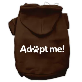 Adopt Me Screen Print Pet Hoodies Brown Size Sm (10)