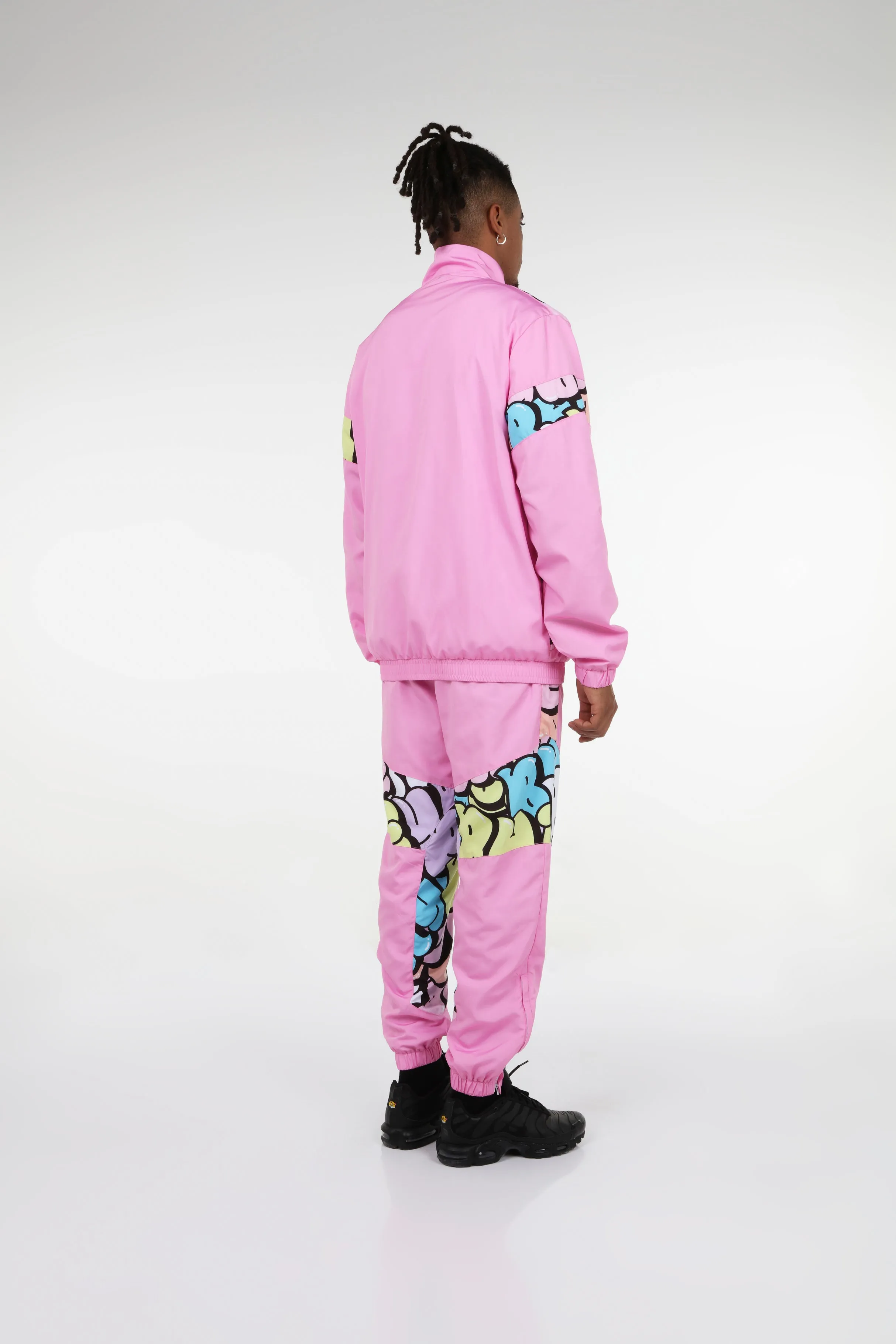 BHYPE SOCIETY PINK SPORT TRACKSUIT- BUBBLE EDITION