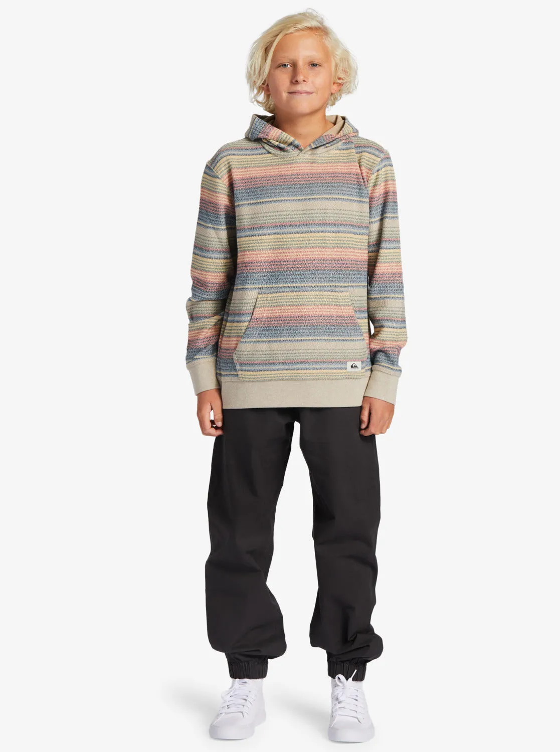 Boys 8-16 Great Otway Hoodie - Plaza Taupe Great Otway