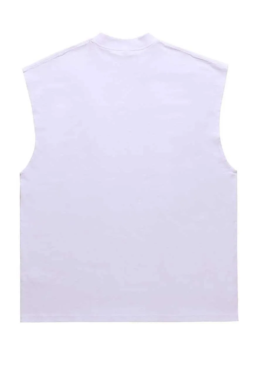 Devil tank top surfer vest retro sleeveless punk t-shirt