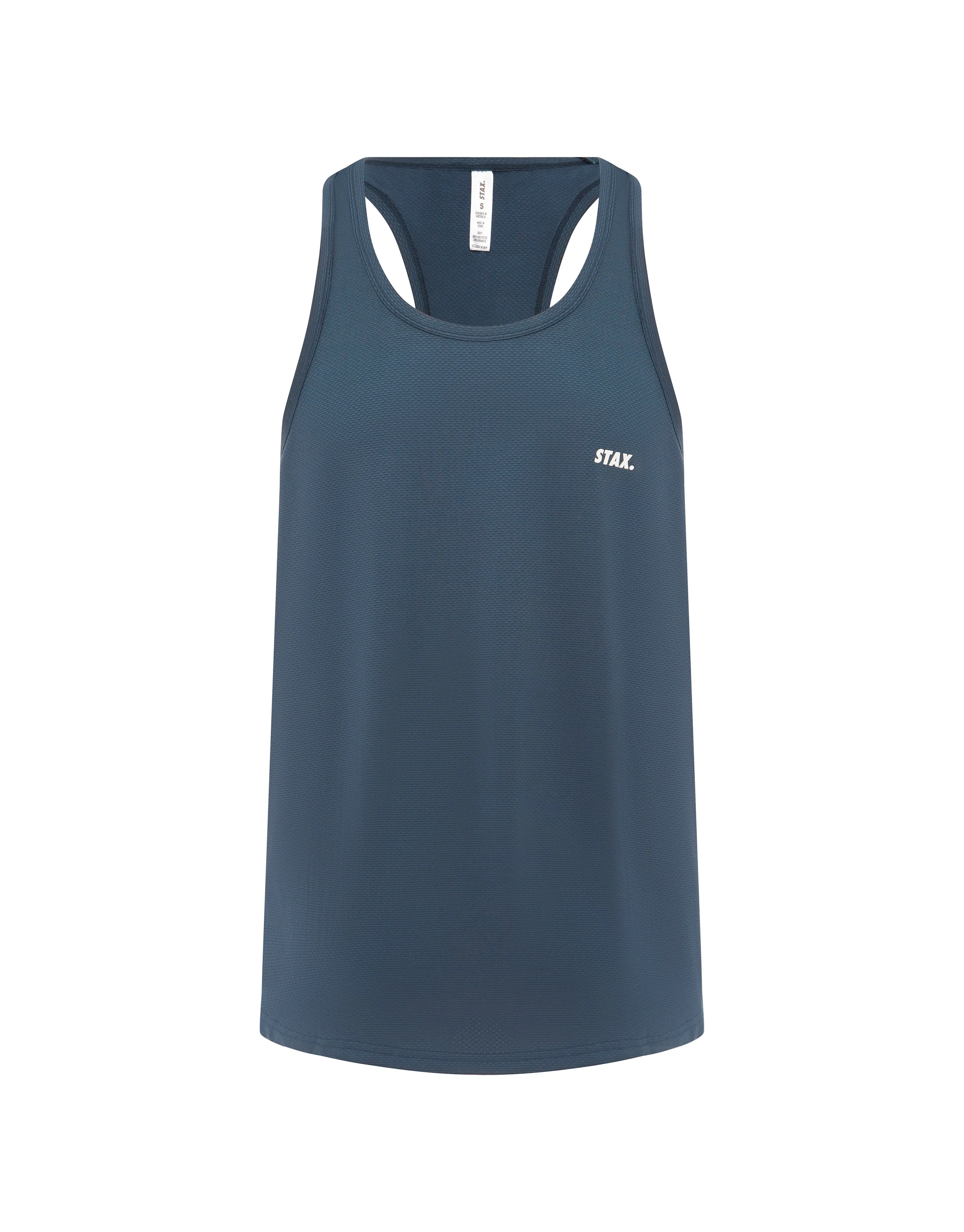 Mens Sport Singlet - Navy