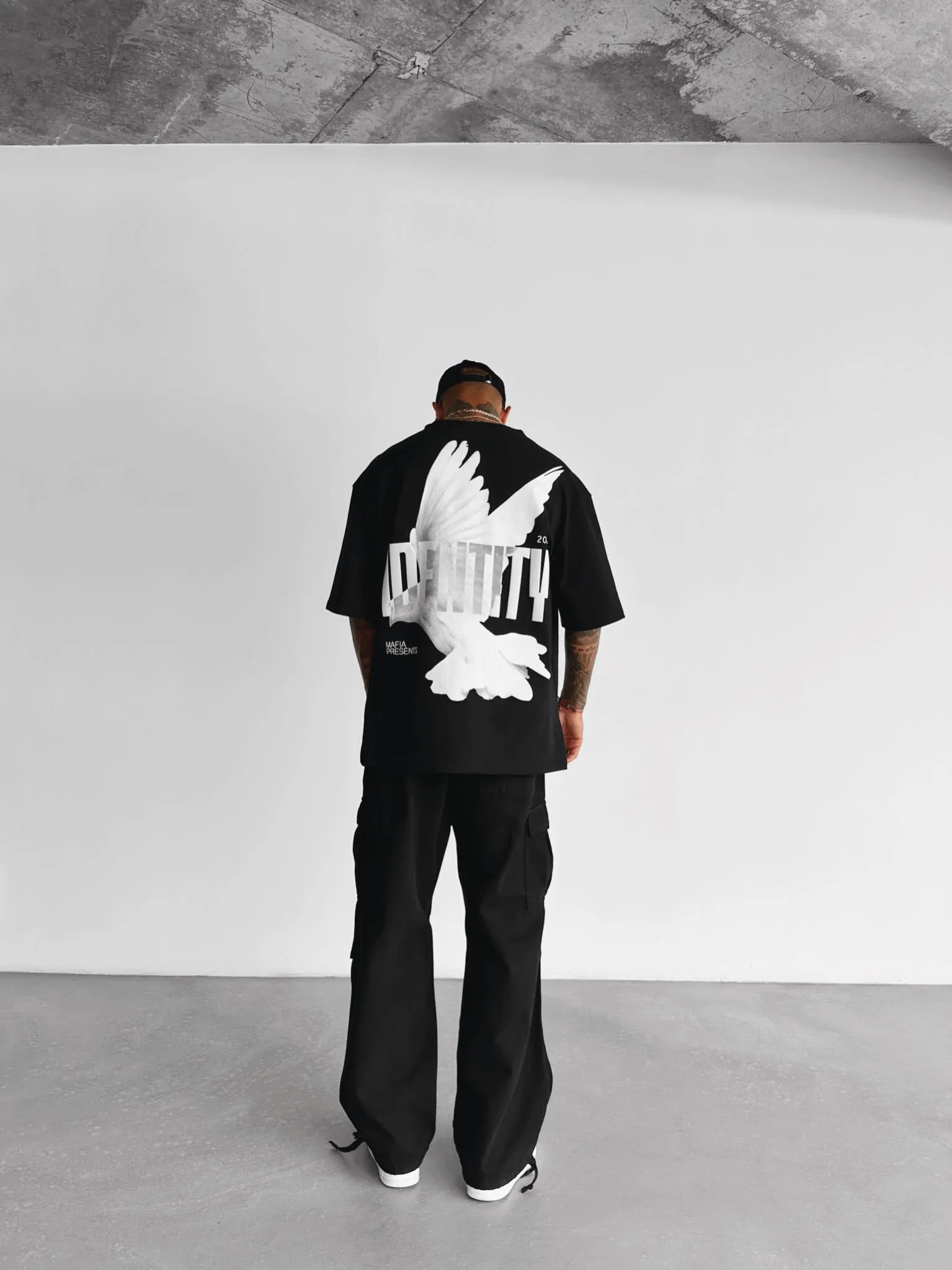 Oversize Identity T-shirt - Black