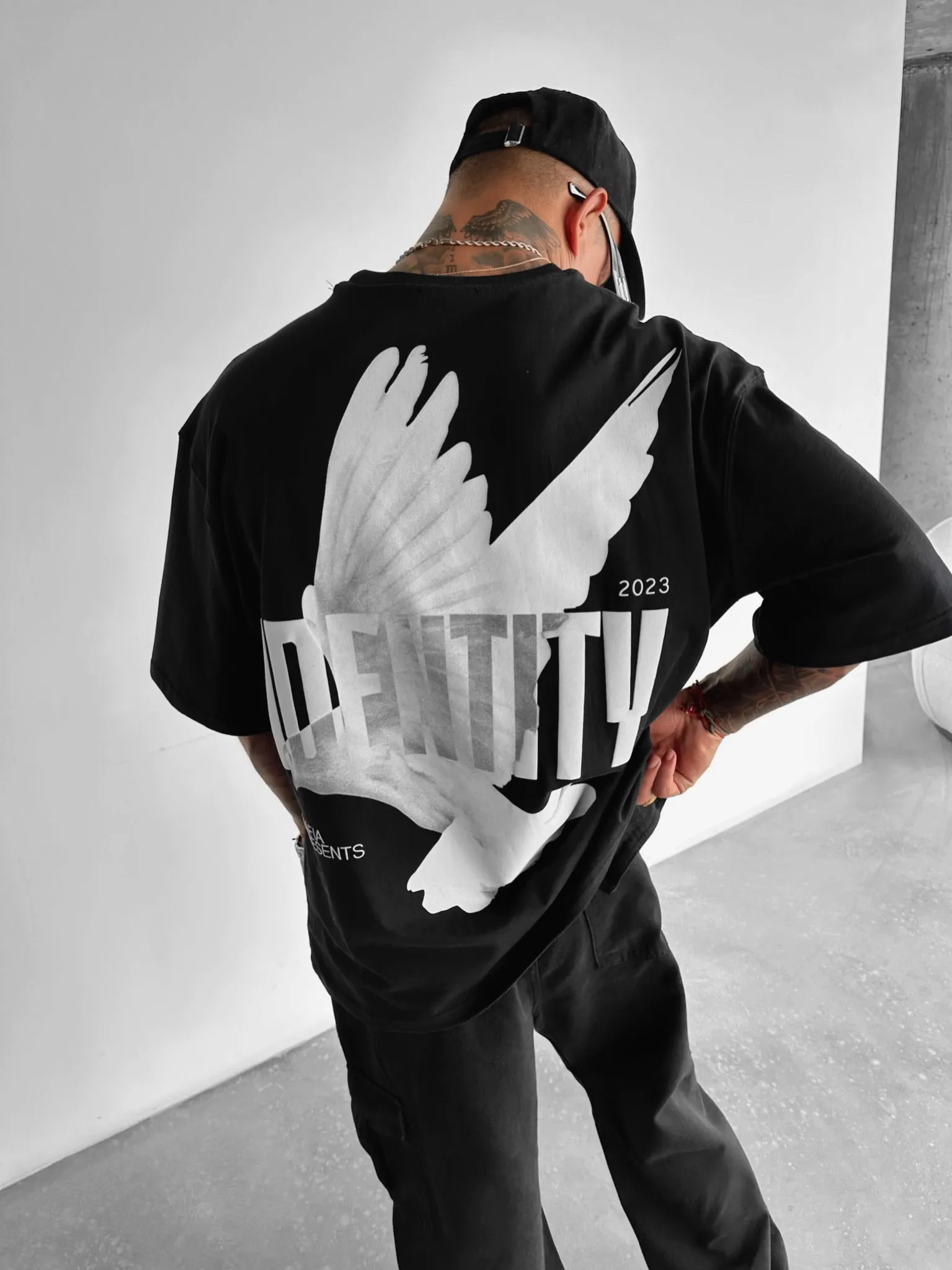 Oversize Identity T-shirt - Black