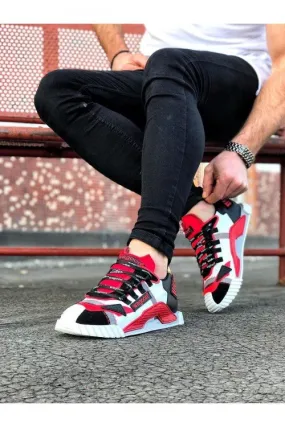 Red White Sneaker WG203