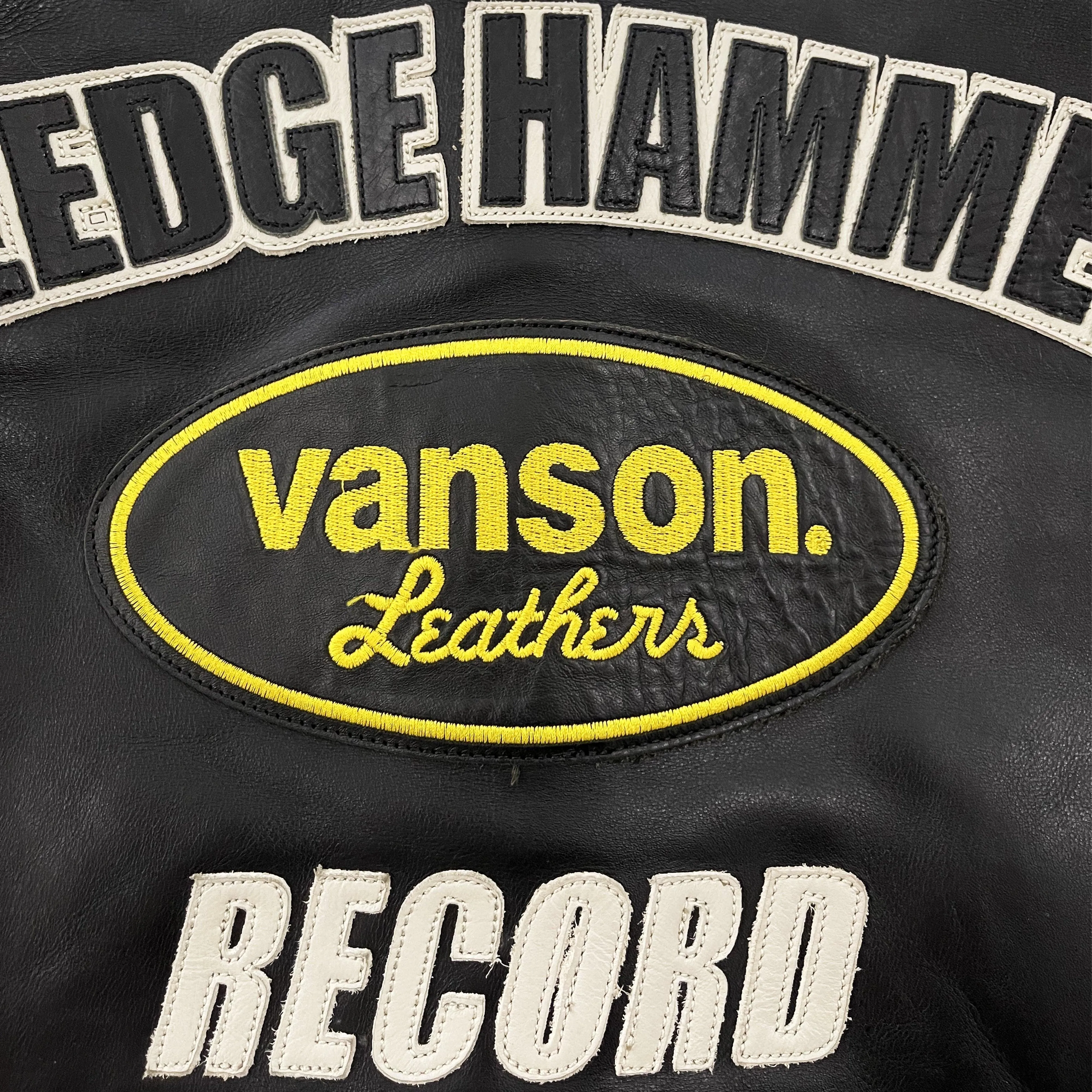Vanson Leathers x Yellow Corn Motorcycle Racer Jacket